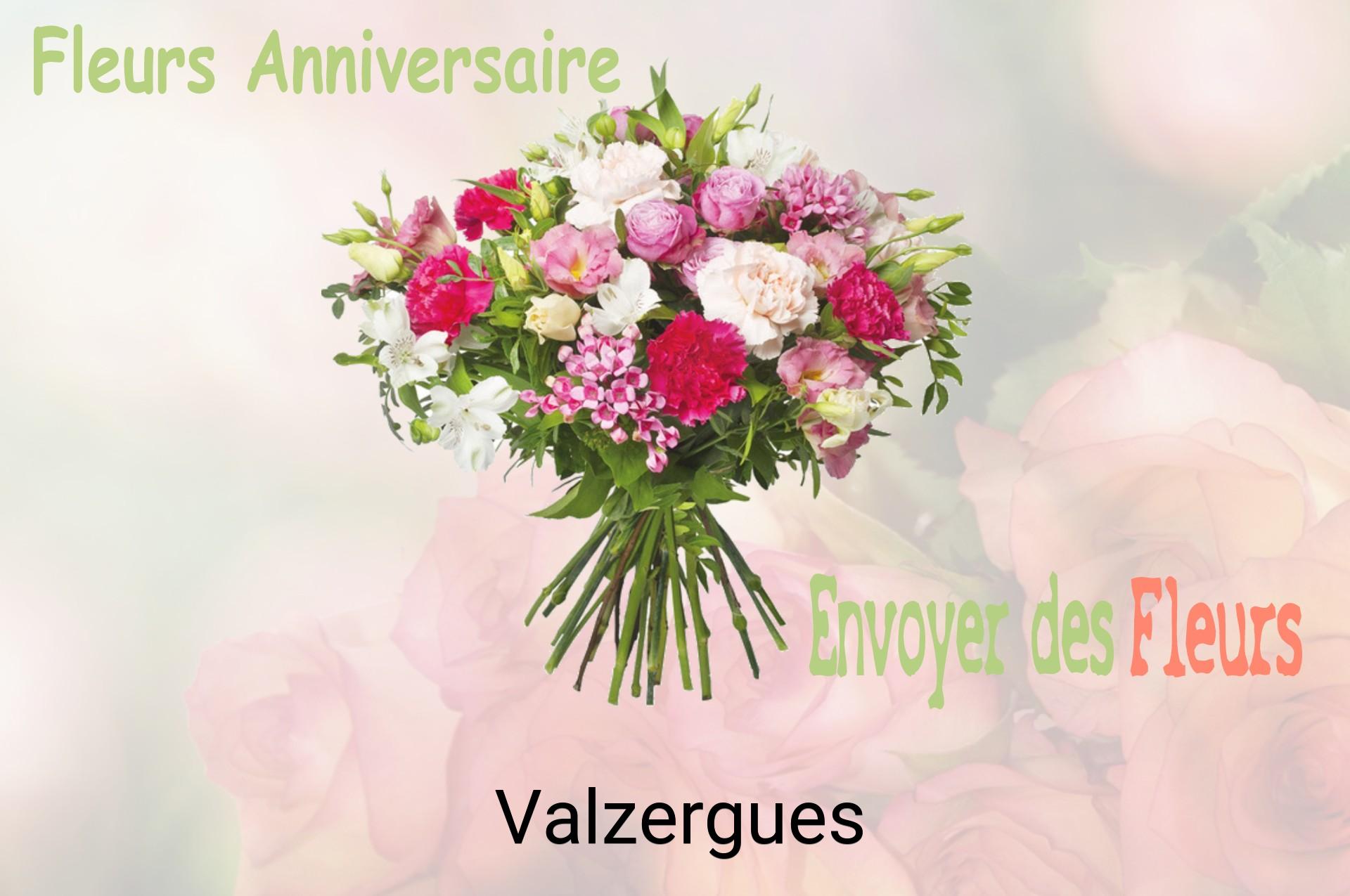 Bouquet de fleurs d’anniversaire livré à Valzergues